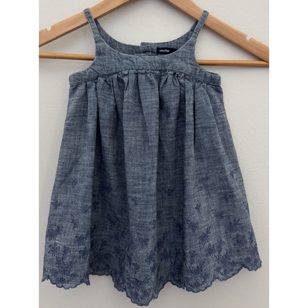 BabyGap 12/18 Chambray Summer Dress
